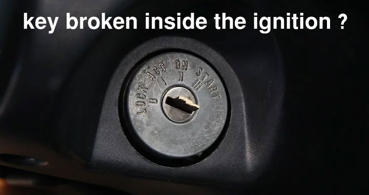 Broken Keys inside the ignition - Locksmith Dubai